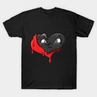 Blackened Heart Heartless T-Shirt